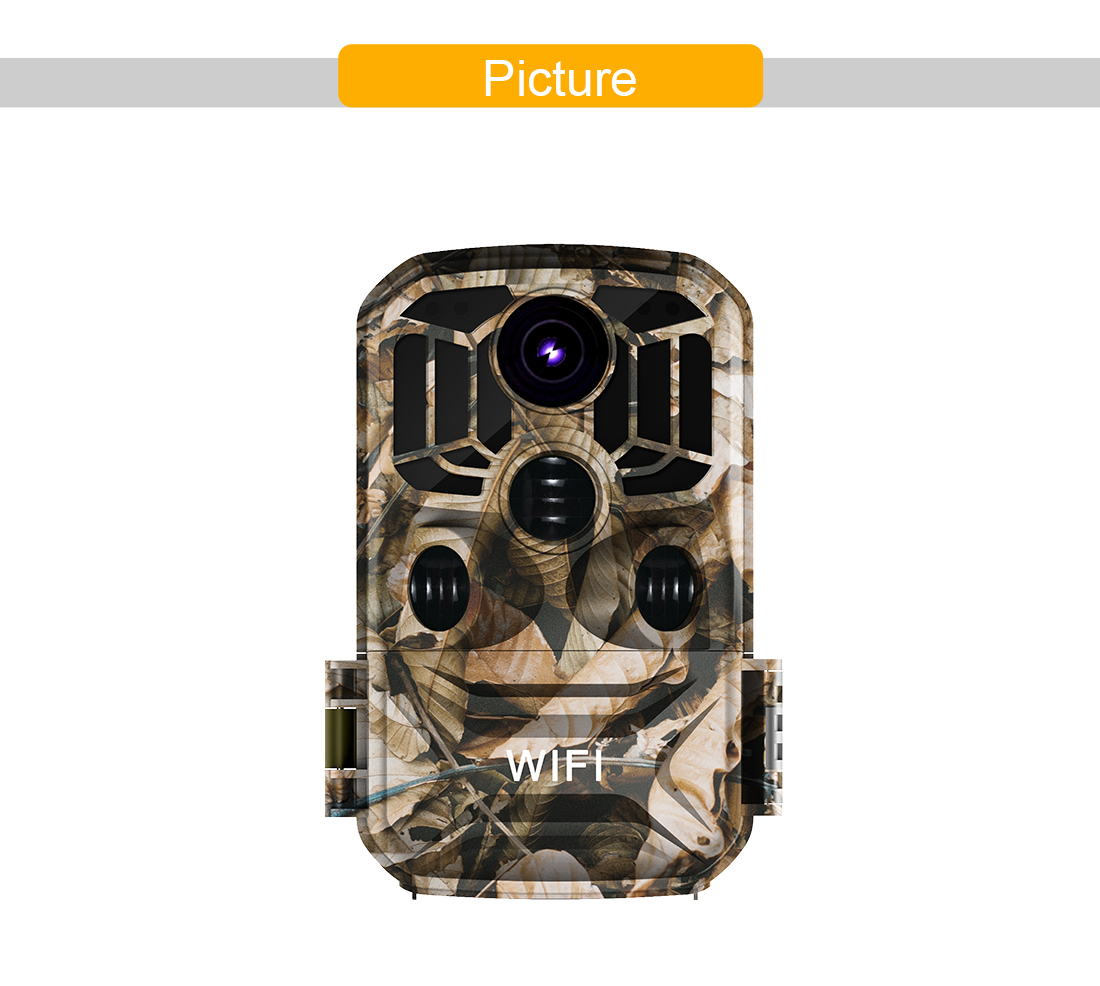 HD 24 million WiFi infrared night vision 1080P hunting camera hunting camera